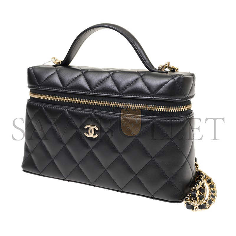 Ch**el lambskin chain shoulder bag ap4385 (19.5*17*5cm)